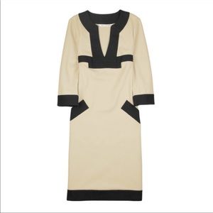 Diane von Furstenberg | DVF | Caden Black & White Shift Dress | Sz 0